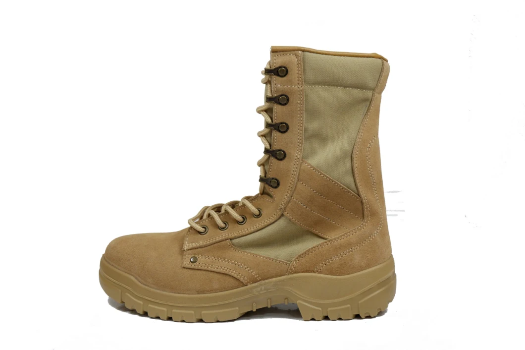 Wholesale Suede Men Safety Desert Army Leather Tactical Shoes