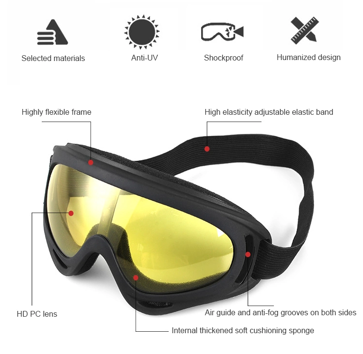 Outdoor Sport Wholesale Sports Eyewear Unisex UV Protection Sunglasses off Road Dirt Bike Bicycle Glasses