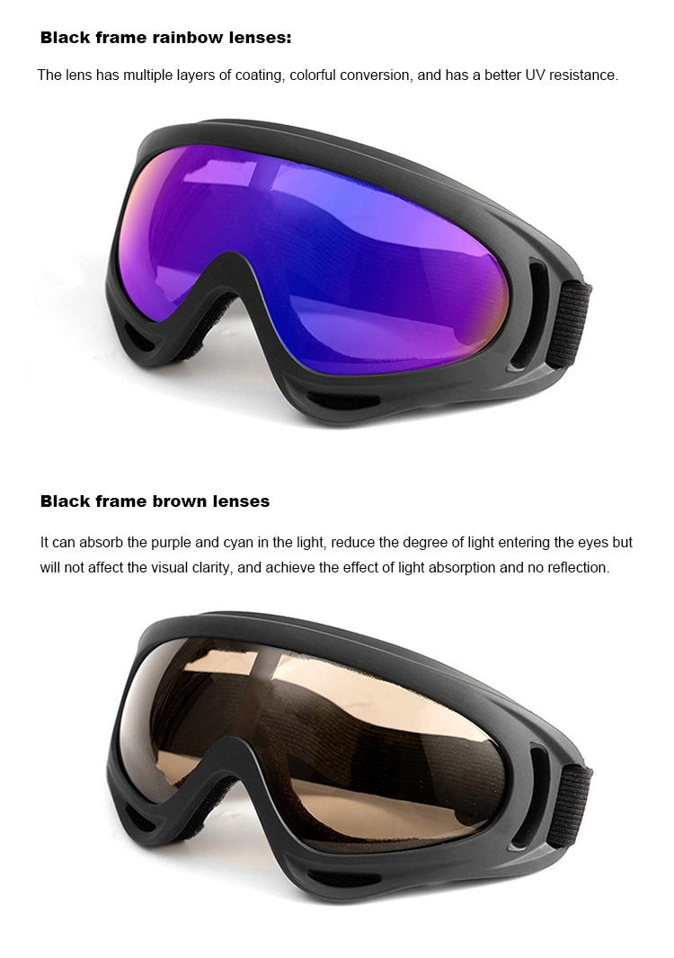 Outdoor Sport Wholesale Sports Eyewear Unisex UV Protection Sunglasses off Road Dirt Bike Bicycle Glasses